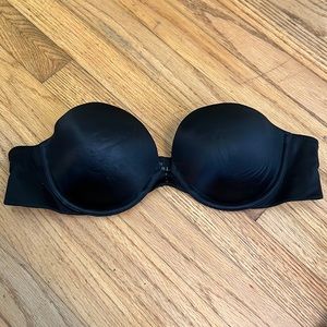 Victoria secret strapless bio fit push up bra 36A